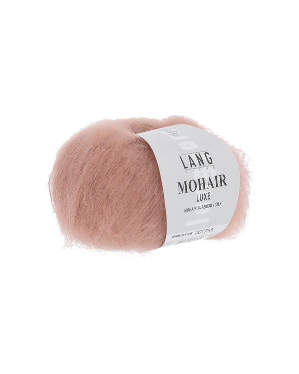 LANG Yarns MOHAIR LUXE - laine mohair (0128/saumon)
