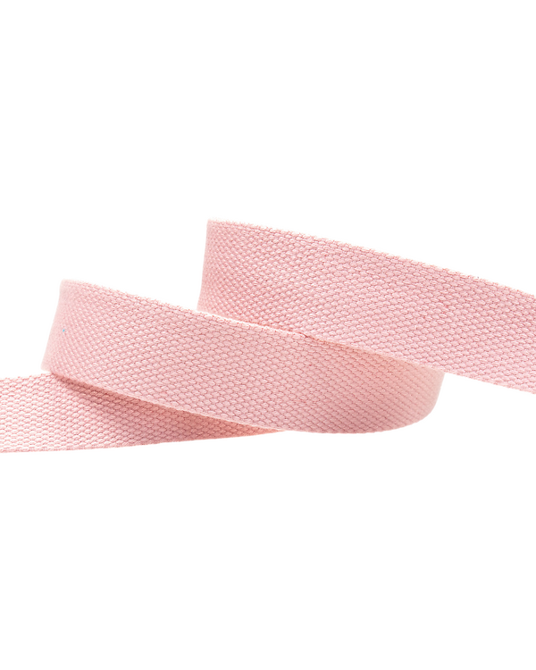 Sangle en coton "Solid" 30/40 mm (rose layette)