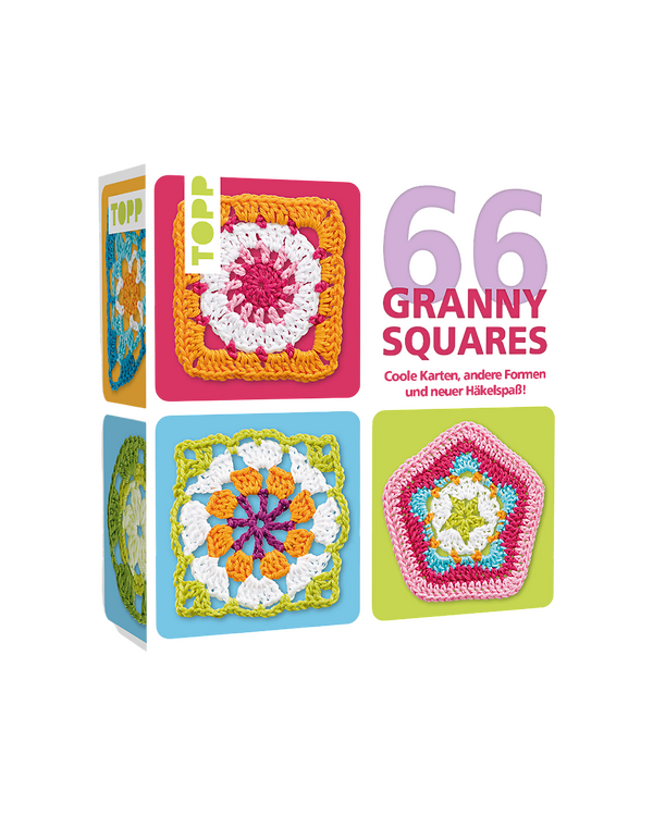 Livre - "66 Granny Squares" de frechverlag (en allemand)