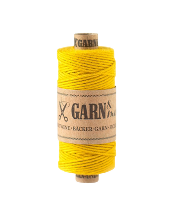 Ficelle Bakers Twine "uni" (jaune moutarde)