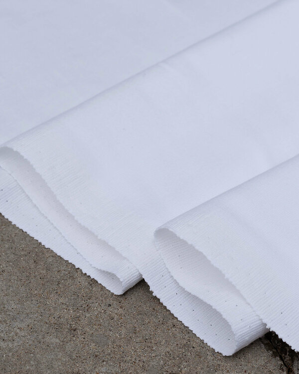 Coton sergé "Nantes" (blanc)