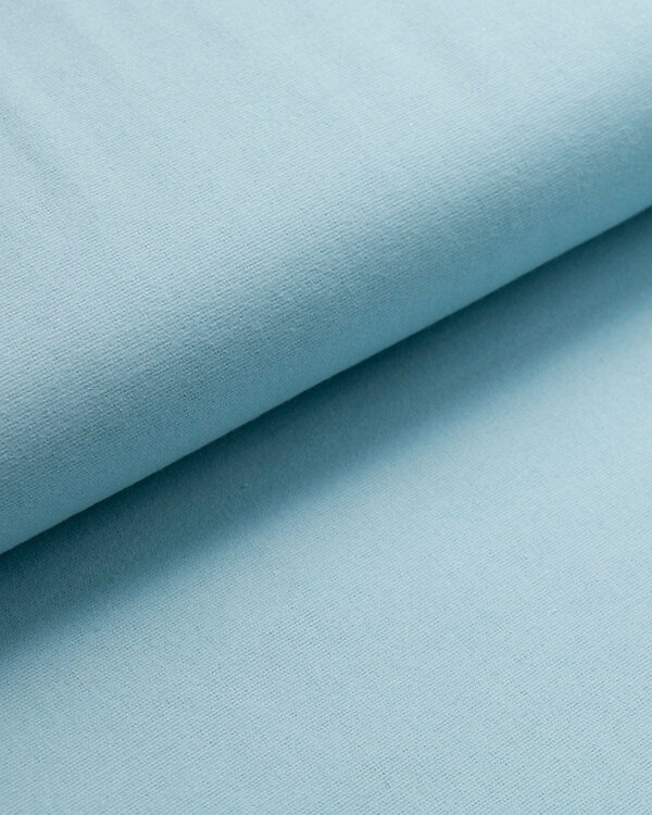 Flanell Baumwolle "uni" (hellblau)