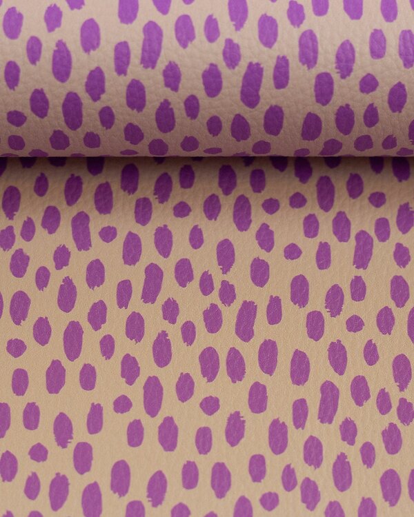 Similicuir "Brush & Wild by Cherry Picking" (pêche-mauve) de SWAFING