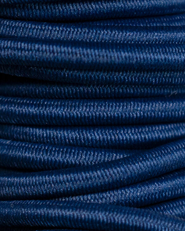 PRYM Cordon caoutchouté ''Élastique'' - Ø 2.5 mm (bleu marine) 971207