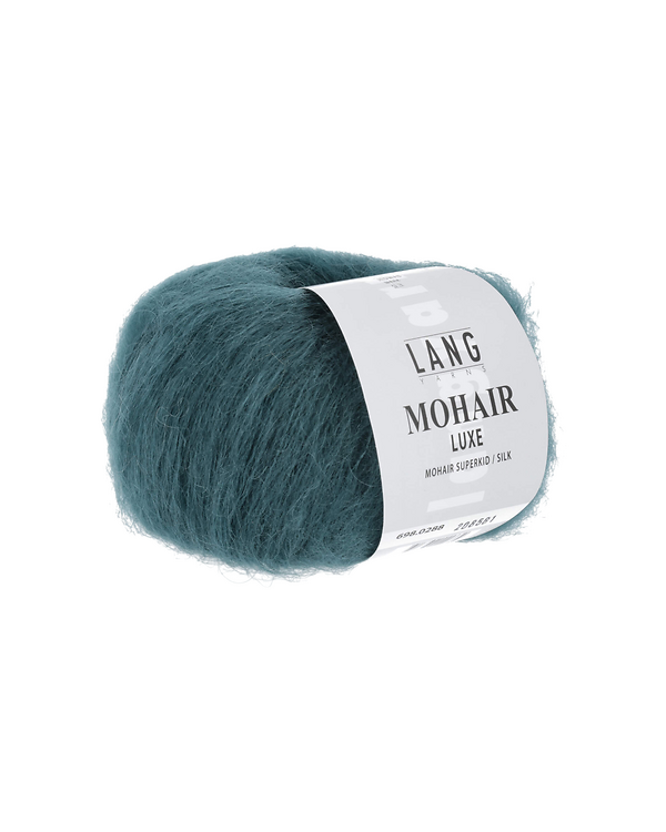 LANG Yarns MOHAIR LUXE - laine mohair (0288/pétrole)
