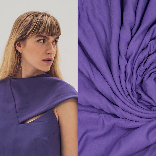 Twill de viscose "Willow - Fibre Mood" (violet)