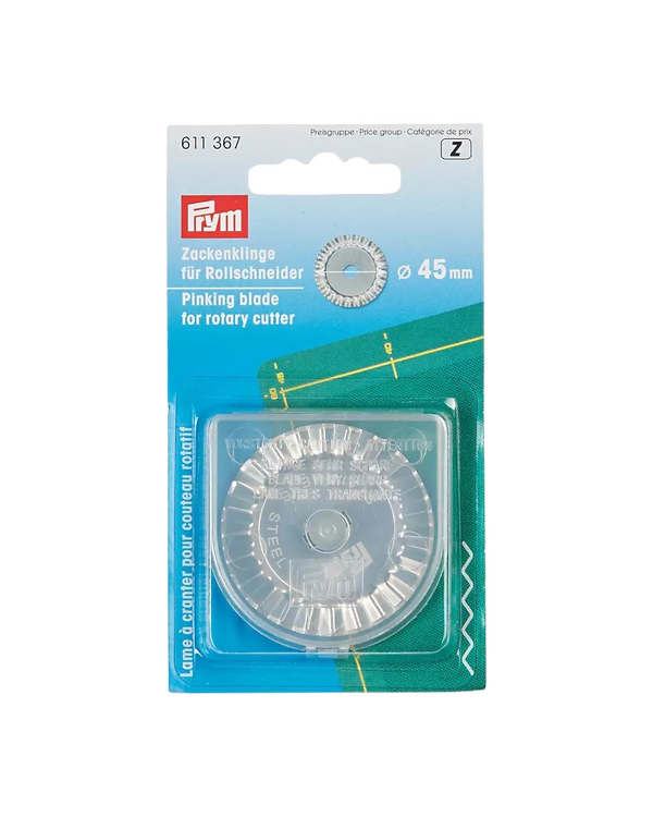 PRYM Lame pour couteau rotatif "ZigZag" Ø 45 mm, 1 pce 611367