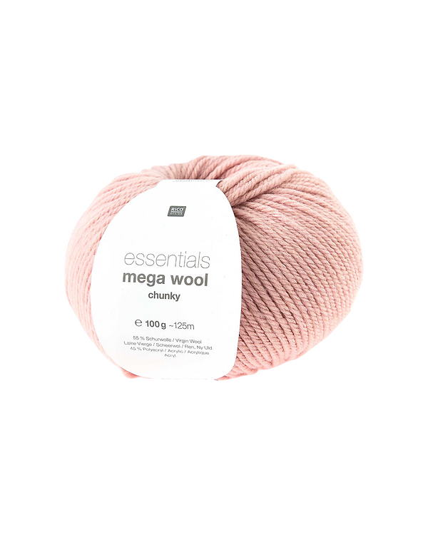 Laine - Rico Essentials Mega Wool chunky (rose)