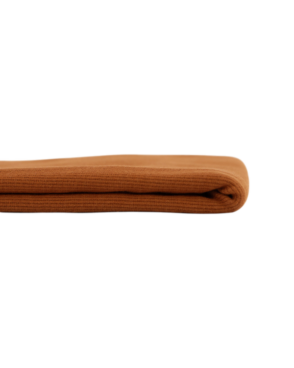 Bord-côte côtelé "uni - glazed ginger" (brun doré) de See You at Six
