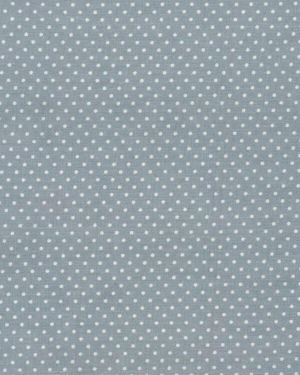 AU Maison toile cirée "Dots-Dusty Blue" (gris)
