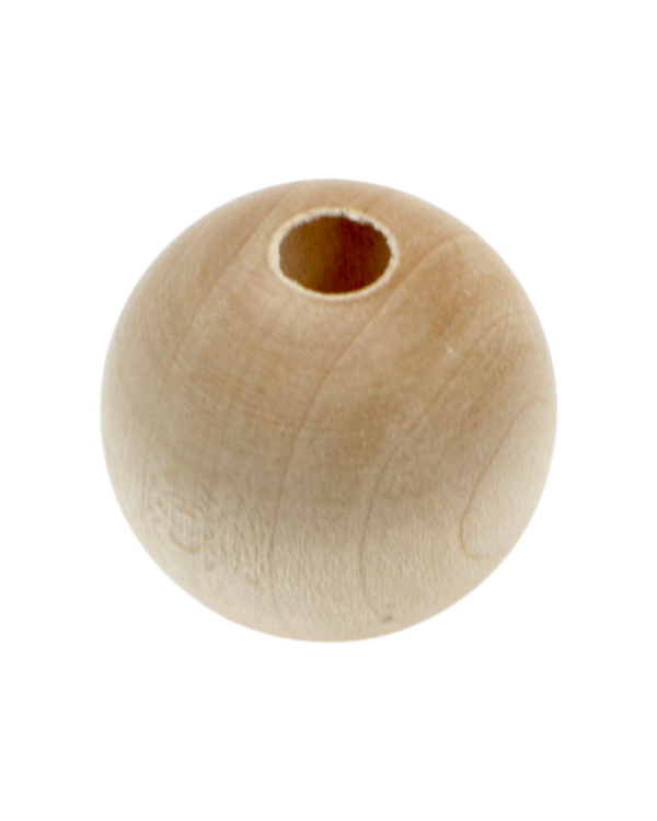 Boule en bois d'érable  Ø 25 mm  (nature)