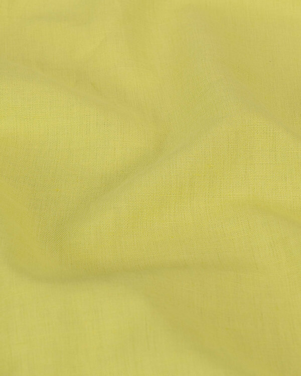 Mélange lin/coton bio lavé "Solana" (lime)