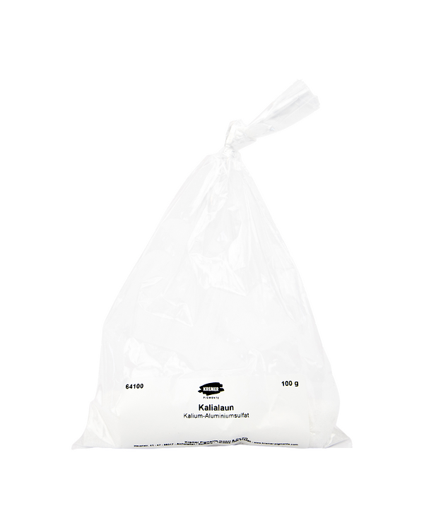Alun de potassium (sulfate de potassium et d'aluminium) de Kremer Pigmente