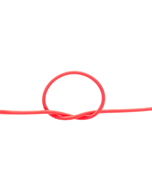 Cordon élastique "Elastic" - Ø 2 mm (rouge fluo)