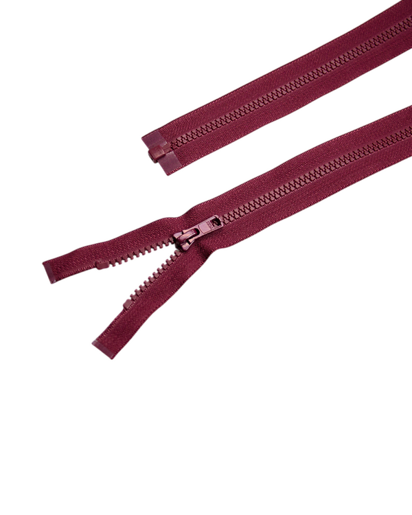 Fermeture à glissière séparable "Vislon®" (527 rouge vin) de YKK
