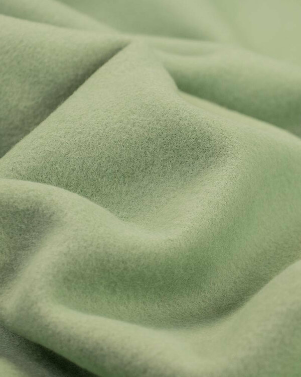 Tissu polaire en coton bio "Janne" (menthe pastel)