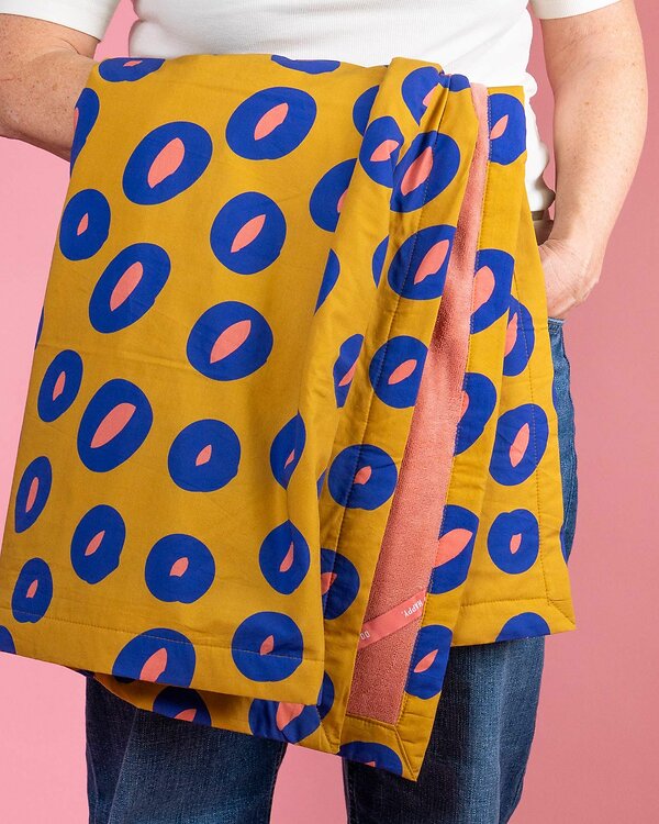 Set coutre - Drap de bain MIJN PLEKJE "Spots"