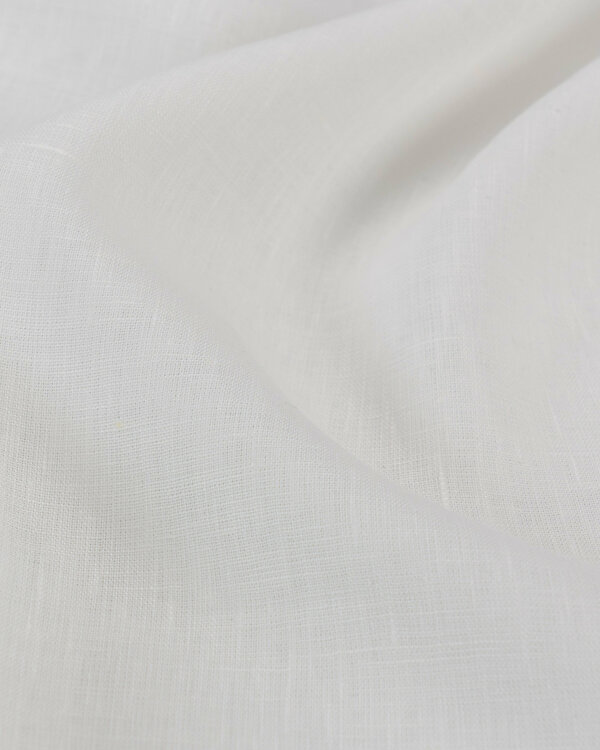 Tissu en lin European Flax "Luz" (blanc)