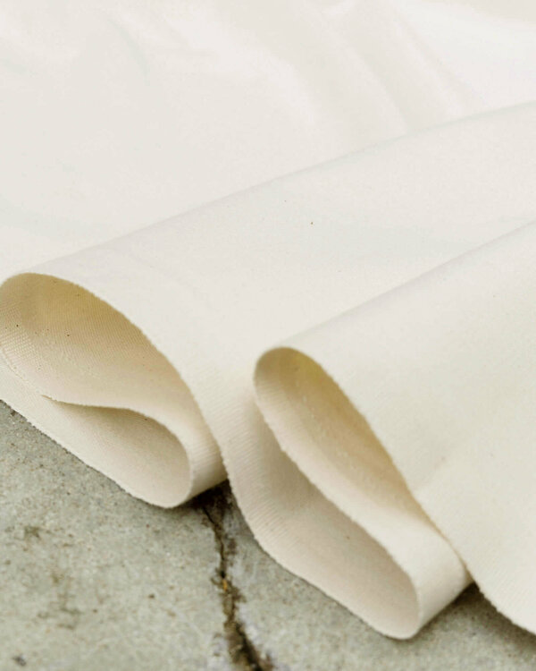 Coton sergé "Nantes" (blanc cassé)