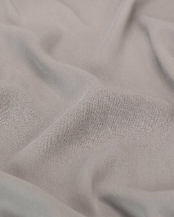 Satin lyocell/viscose stretch - stonewashed "Lithos" (gris)