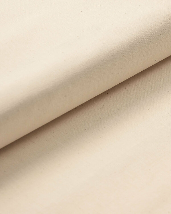 Coton  uni  "Cretonne" - 145 cm (écru)