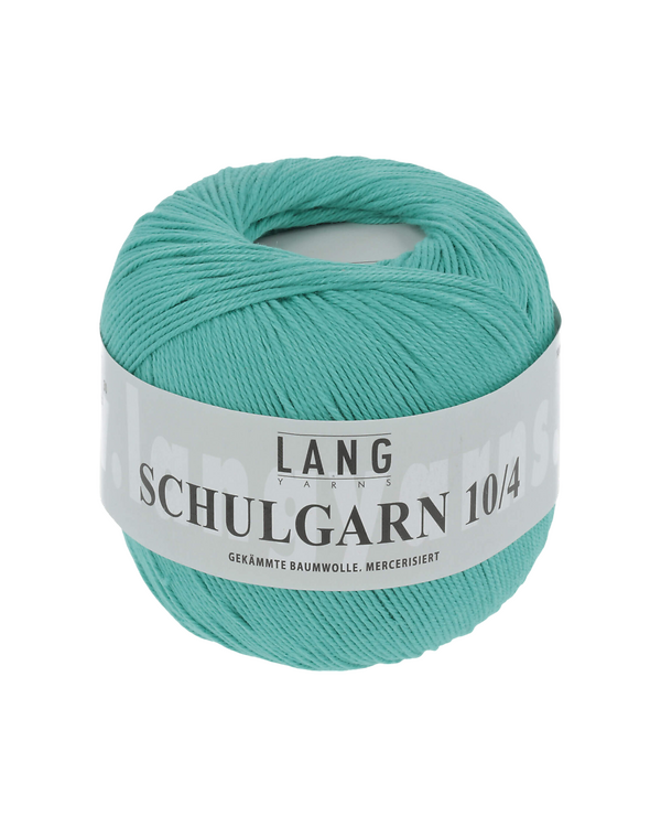 LANG Yarns SCHULGARN 10/4 – Coton classique (0079/smaragdin)