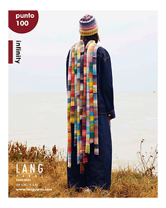 Magazine "Punto 100 - INFINITY" de LANG Yarns (all/fr/nl)