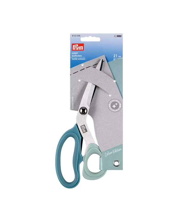 PRYM Ciseaux de couture "Hobby" 21 cm (sauge) 610536