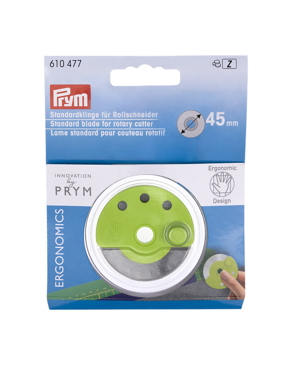 PRYM Lame oour couteau rotatif "ergonomics" Ø 45 mm 610477