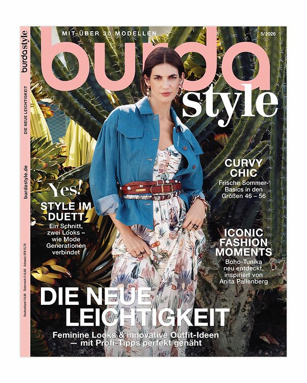 Magazine burda style - 05/2026 Edition Mai (en allemand)