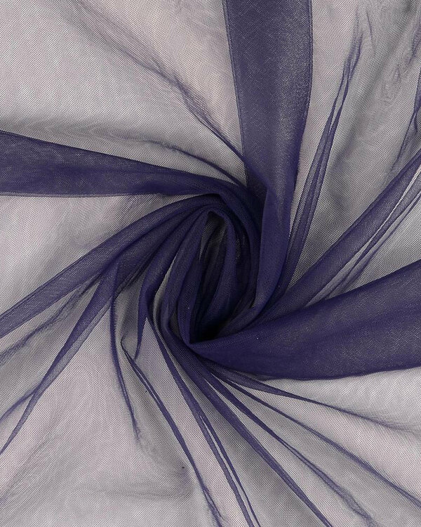 Tulle "Soft Touch" (bleu foncé)
