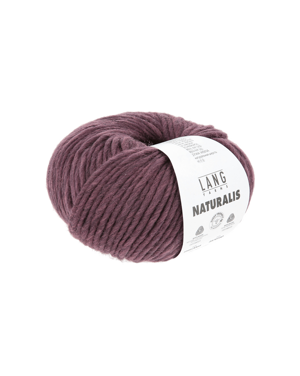 LANG Yarns NATURALIS - laine mérinos (0064/bordeaux)