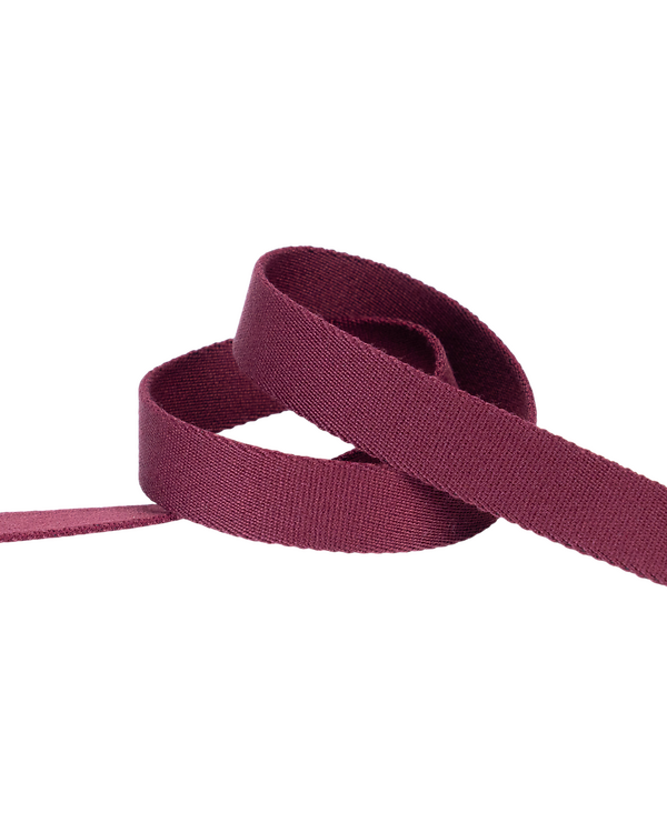 Sangle "Lewis" 20 mm (bordeaux)