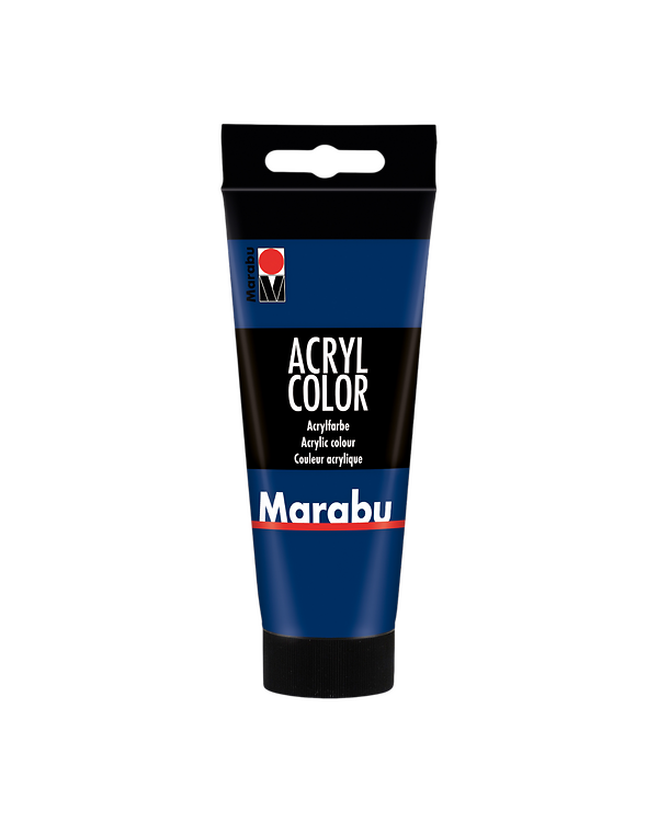 Marabu Peinture acrylique "Acryl Color" 100 ml (053/bleu foncé)