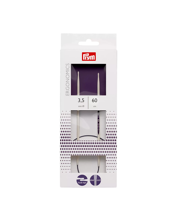 PRYM Aiguilles circulaires "prym.ergonomics" 60 cm - 3.5 mm