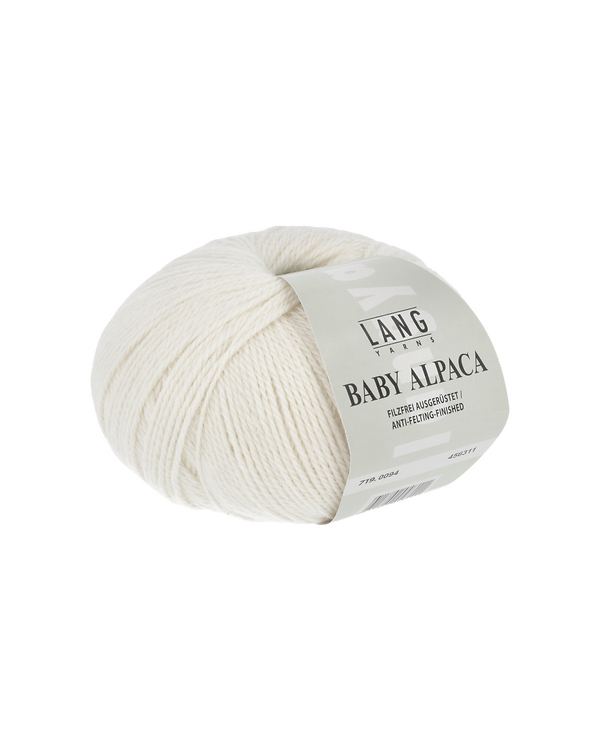 LANG Yarns BABY ALPACA - laine d'alpaga (0094/offwhite)