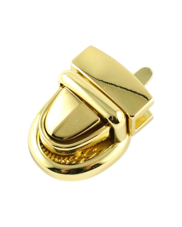 Fermeture encliquetable / fermeture de cartable  "Tuck-Tite Basic" - 20 mm (doré)