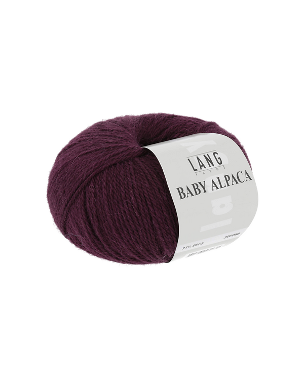 LANG Yarns BABY ALPACA - laine d'alpaga (0065/anémone)