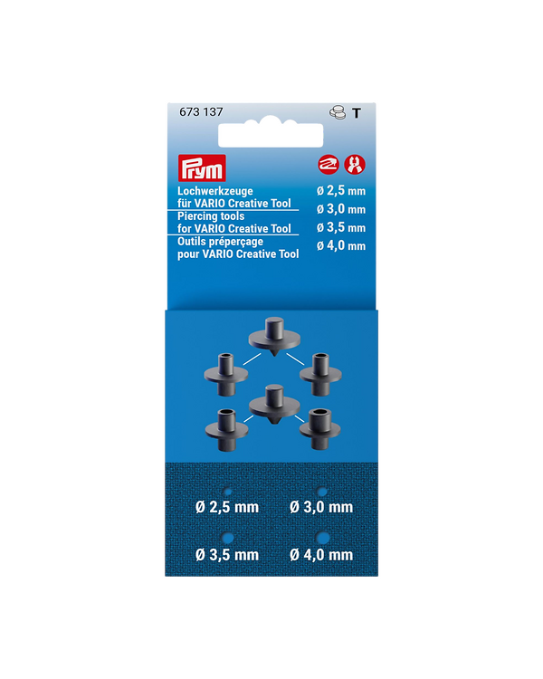 PRYM outils préperçage pour VARIO Creative Tool Ø 2.5 - 4.0 mm 673137