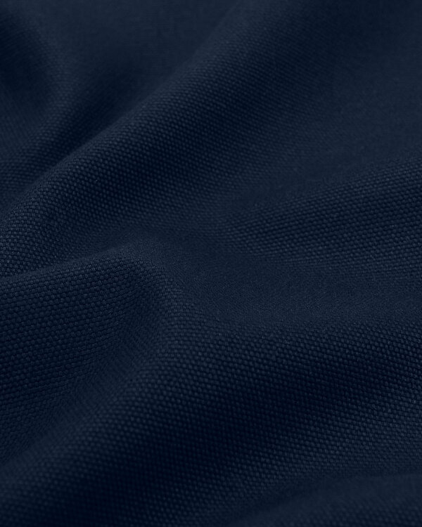 Canvas/bachette coton recyclé "Lenya" (bleu foncé)