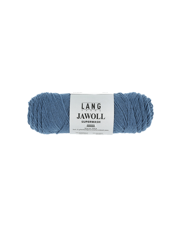 LANG Yarns JAWOLL 83 – laine pour chaussettes superwash (0235/marine)