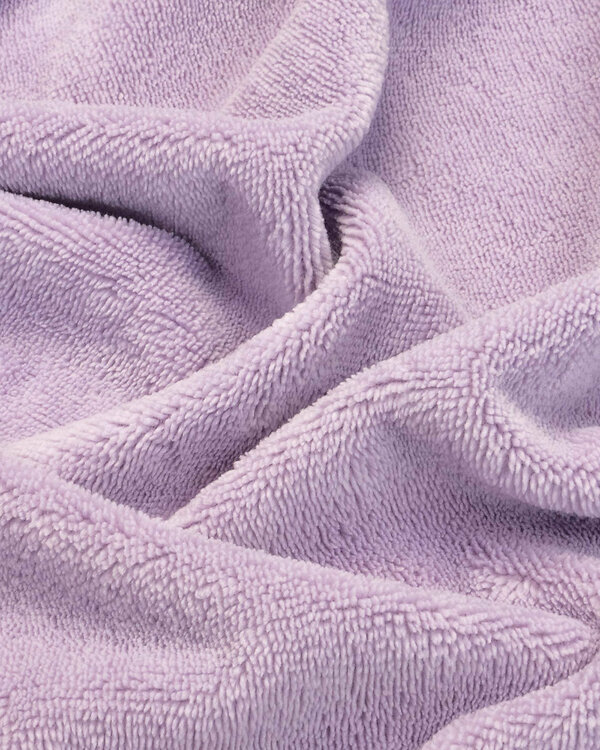 Tissu éponge bambou/coton - uni "Wellness" (lilas clair)