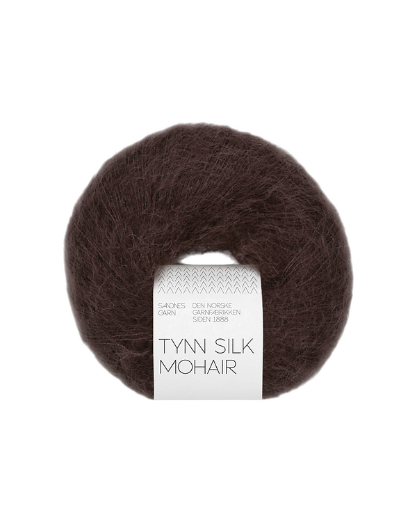 Sandnes Garn Tynn Silk Mohair (3591/chocolate plum)