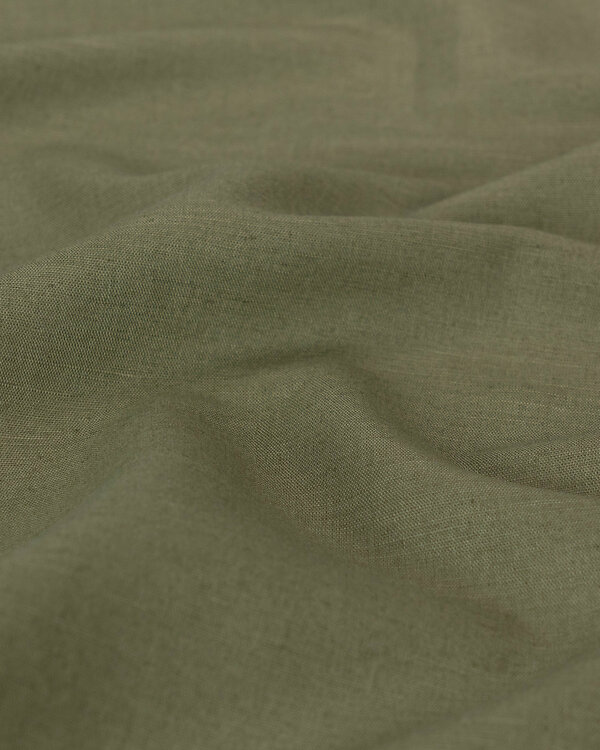 Mélange lin/coton bio lavé "Solana" (olive)