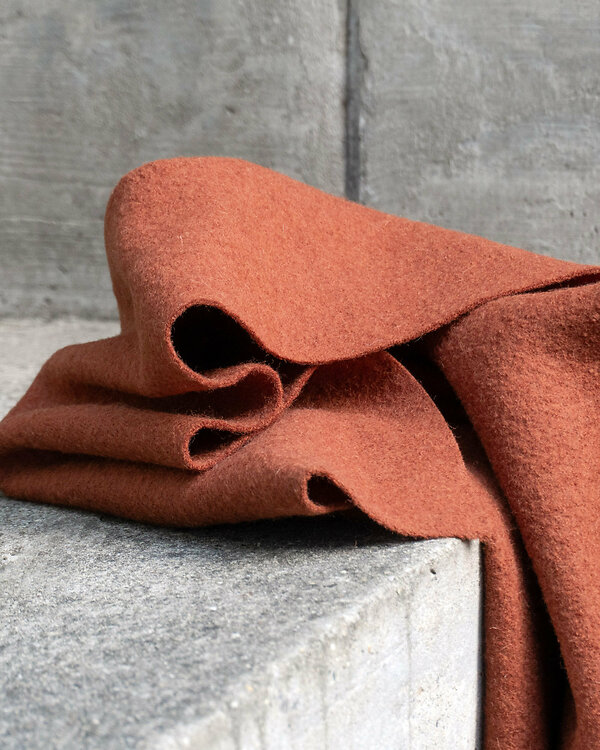 Laine bouillie "Samira" (cognac)
