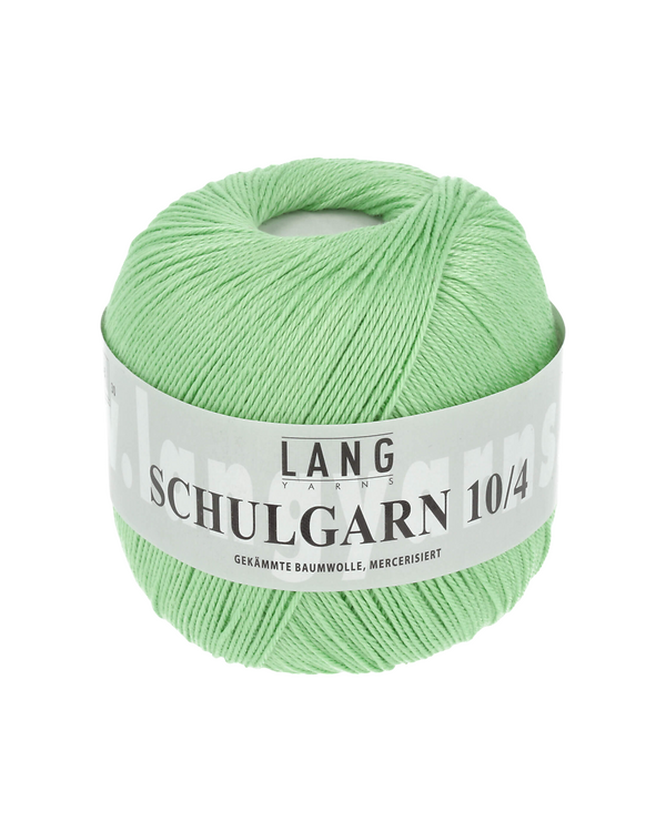 LANG Yarns SCHULGARN 10/4 – Coton classique (0036/pomme)
