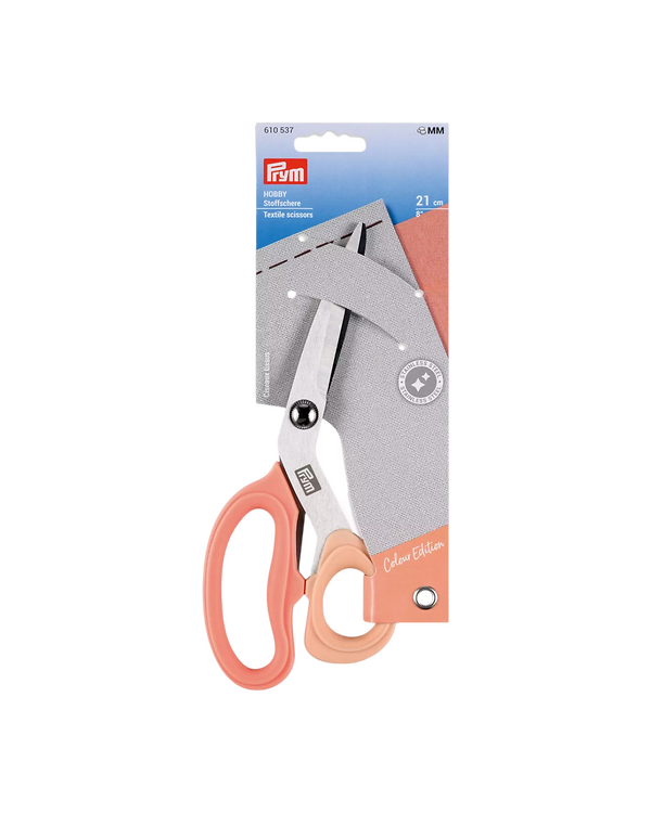 PRYM Ciseaux de couture "Hobby" 21 cm (apricot) 610537