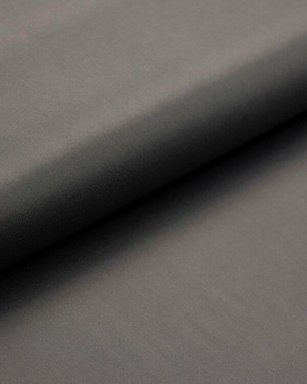 Futterstoff Viskose - uni "Neva'viscon® Stretch" (anthrazit)