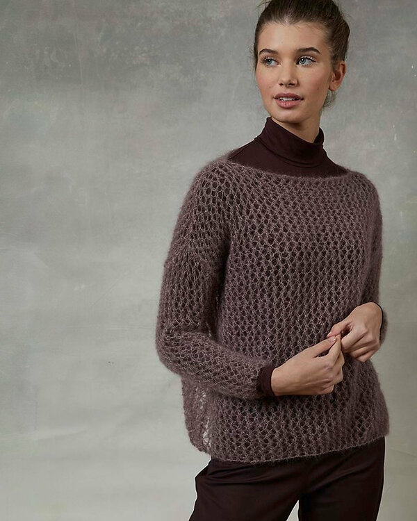 Ebook - Modèle tricot Pull "MOHAIR LUXE/990-194" by LANG Yarns