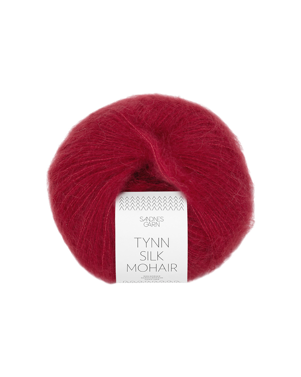 Sandnes Garn Tynn Silk Mohair (4236/deep red)